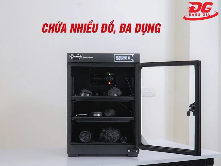 Ứng dụng tủ chống ẩm Kumisai DHC 040 (40 lít)