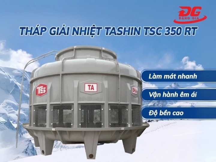 Ưu điểm của tháp giải nhiệt nước Tashin TSC 350RT