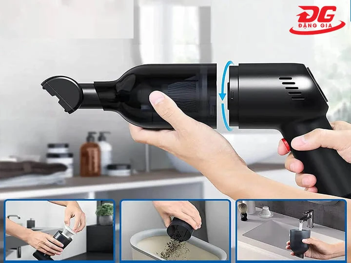 vệ sinh máy hút bụi không dây