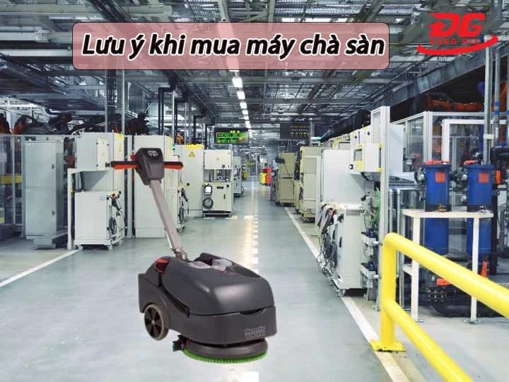 lưu ý khi mua máy chà sàn Numatic