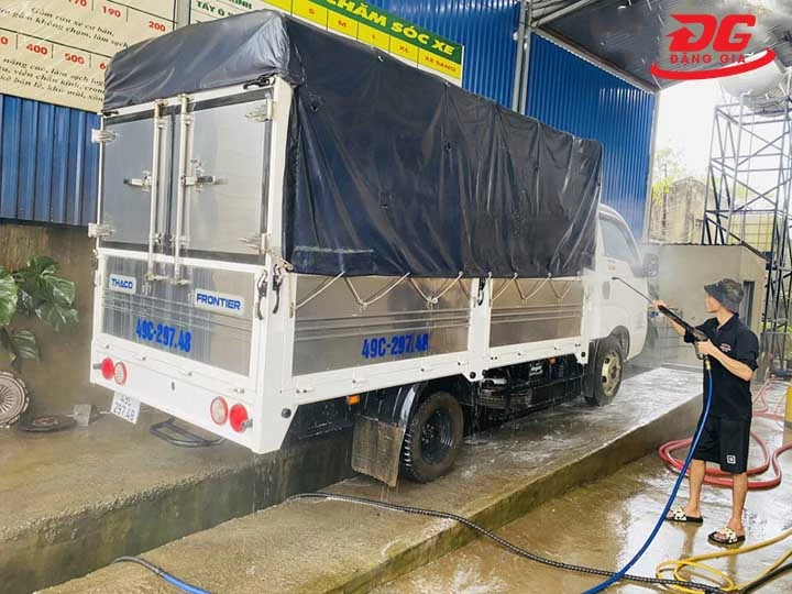 máy rửa xe tải phù hợp cho trạm rửa xe