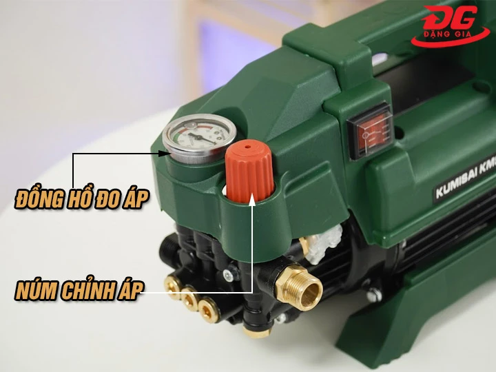 Núm chỉnh áp máy rửa xe gia đình Kumisai KMS Q8