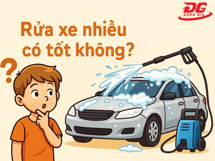 Rửa xe nhiều có tốt không? Cảnh báo những hiểu lầm phổ biến