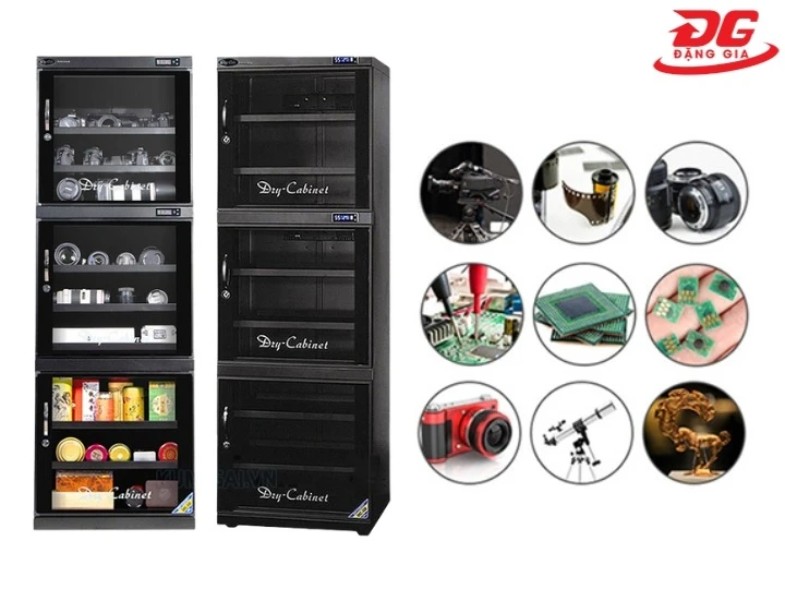 ứng dụng Tủ chống ẩm Kumisai DHC 500