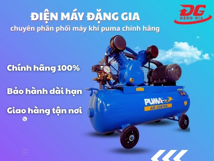 Điện máy Đặng Gia cung cấp máy nén khí puma chính hãng