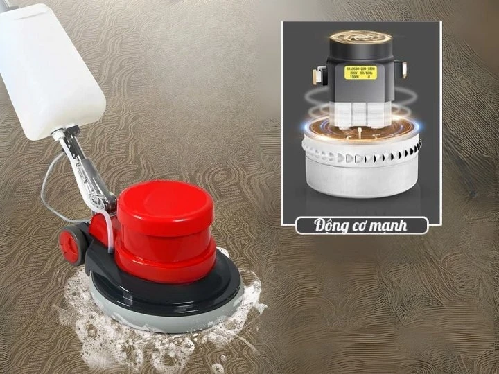 máy chà sàn tạ Supper Clean SC 004 làm sạch hiệu quả