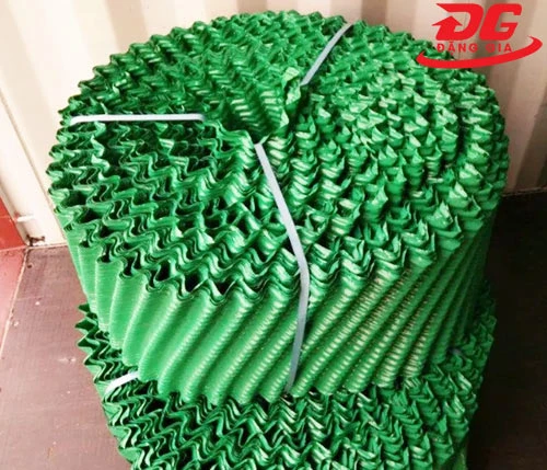 tấm tản nhiệt pvc tròn cho tháp giải nhiệt