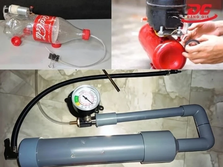 Tự chế máy nén khí theo nhu cầu sử dụng