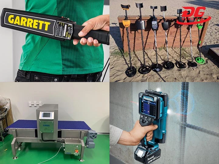 Các dòng máy dò kim loại phổ biến cho thuê