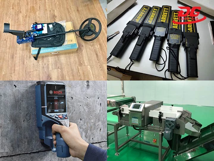 các loại máy dò kim loại được cho thuê