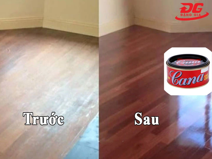 đánh bóng sàn gỗ bằng ci cana