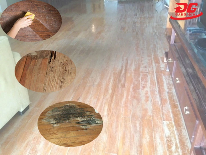 Dấu hiệu sàn gỗ cần đánh bóng