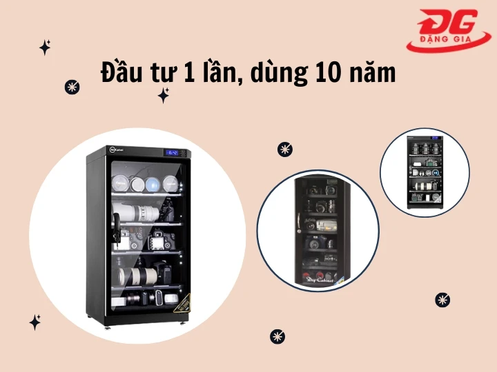 Tủ chống ẩm tuổi thọ lâu dài