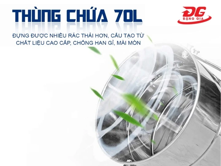 Máy hút bụi Kumisai KMS 220 dung tích thùng 70 lít