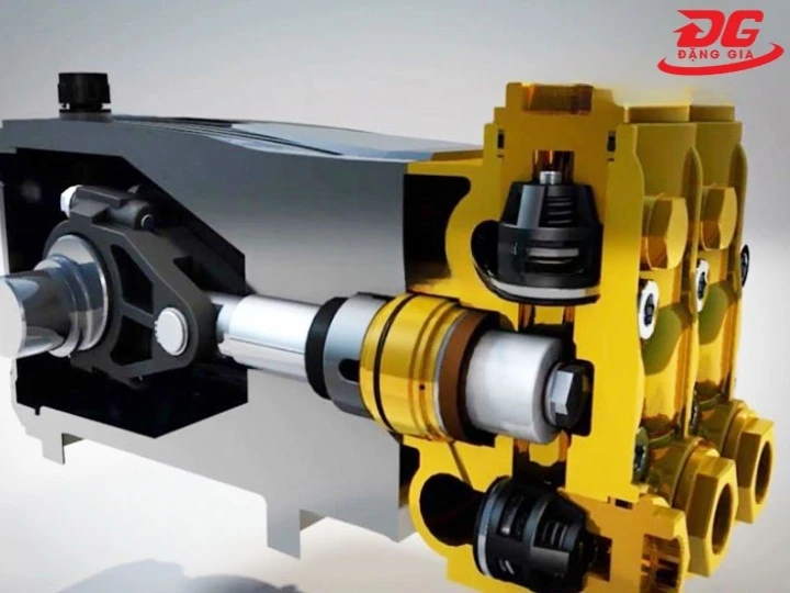 nguyên lý hoạt động đầu bơm rửa xe 2HP