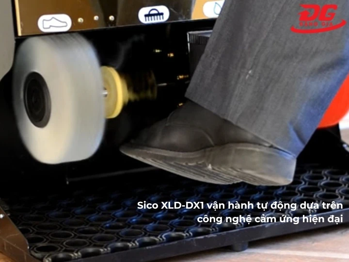 Máy đánh giày Sico XLD-DX1 hoạt động như nào