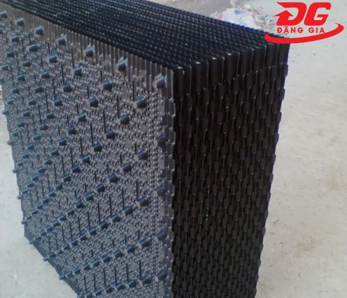 tấm tản nhiệt pvc cross flow cho tháp giải nhiệt
