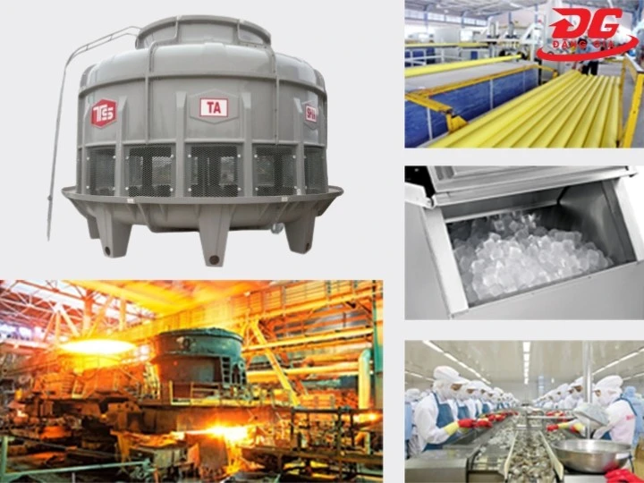 Ứng dụng tháp giải nhiệt TASHIN TSC 400RT