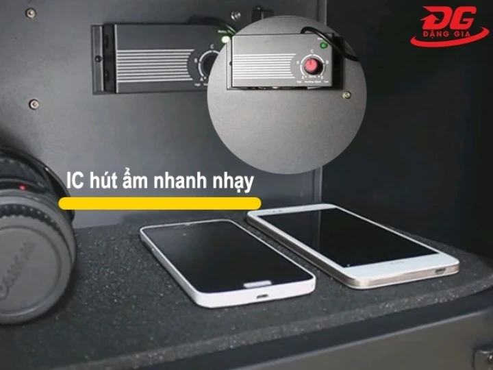 Công nghệ IC trên tủ chống ẩm Fujie DHC250 (250 lít)