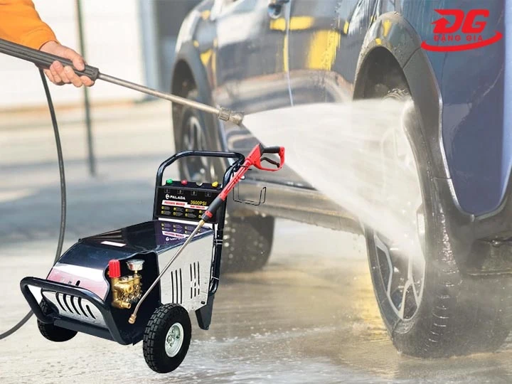 ưu điểm máy rửa xe cao áp 3 pha