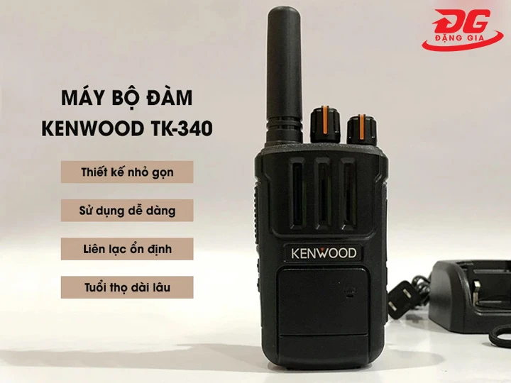 Máy bộ đàm Kenwood TK 340 bền bỉ