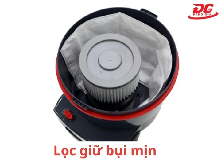 Máy hút bụi Typhoon lọc giữ bụi mịn