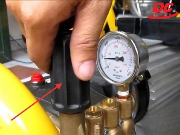 Máy rửa xe bị yếu do dùng sai cách