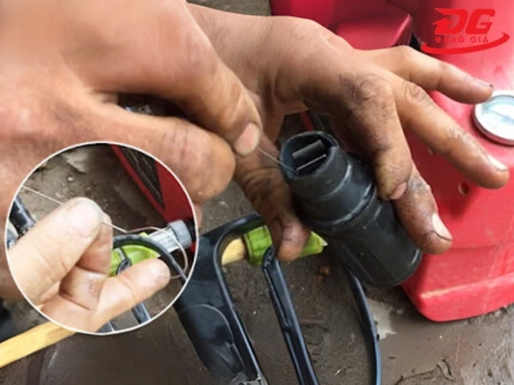 Máy rửa xe bị yếu do không bảo dưỡng định kỳ