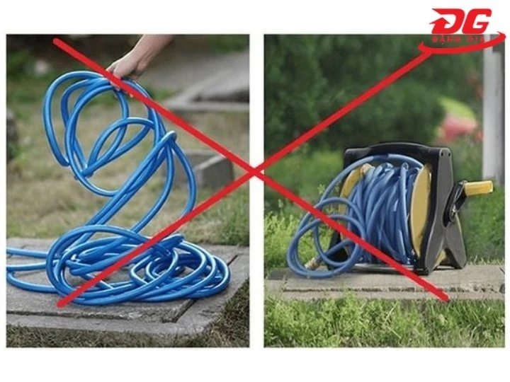 Máy rửa xe bị yếu do dây dẫn quá dài