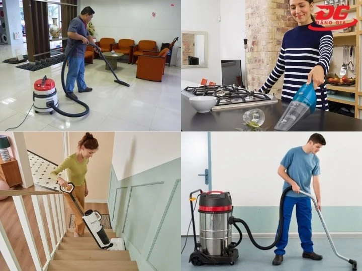 Ứng dụng của máy hút bụi Typhoon