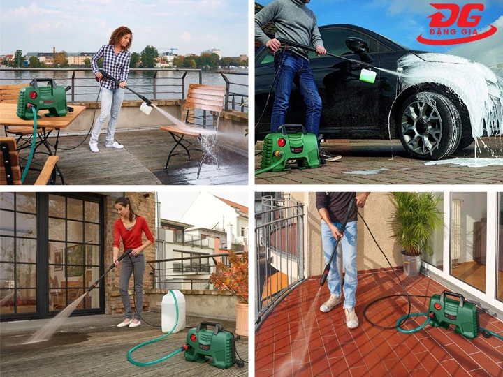 Ứng dụng máy rửa xe Bosch Easy Aquatak 110 1300W