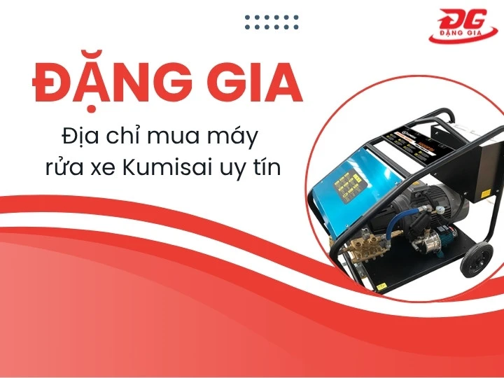 Địa chỉ mua máy rửa xe Kumisai