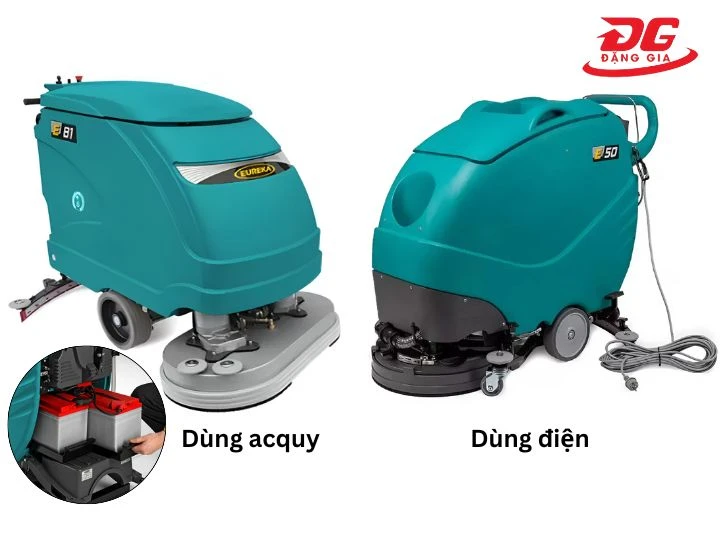 Máy chà sàn Eureka đa dạng nguồn năng lượng