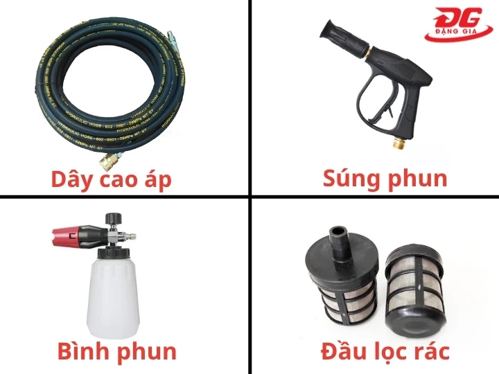 Full set máy rửa xe Kumisai