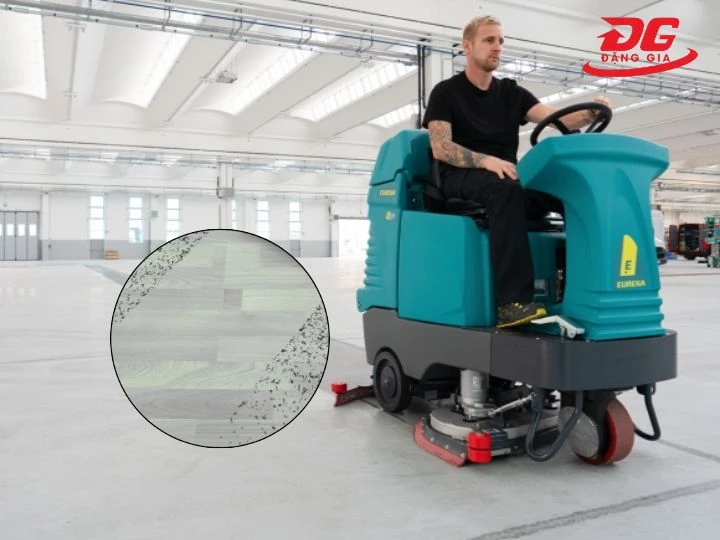 Máy chà sàn Eureka vệ sinh nhanh, hiệu quả tối đa