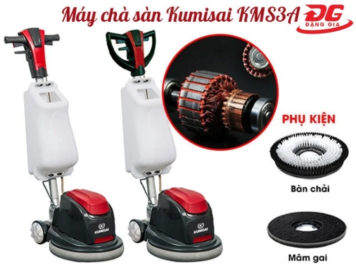 máy chà sàn đơn Kumisai KMS3A độ bền cao
