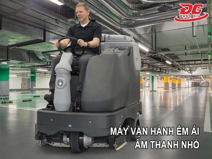 Máy chà sàn Nilfisk vận hành êm ái