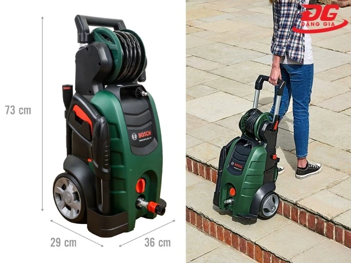 máy rửa xe Bosch Aquatak AQT 140 thiết kế nhỏ gọn