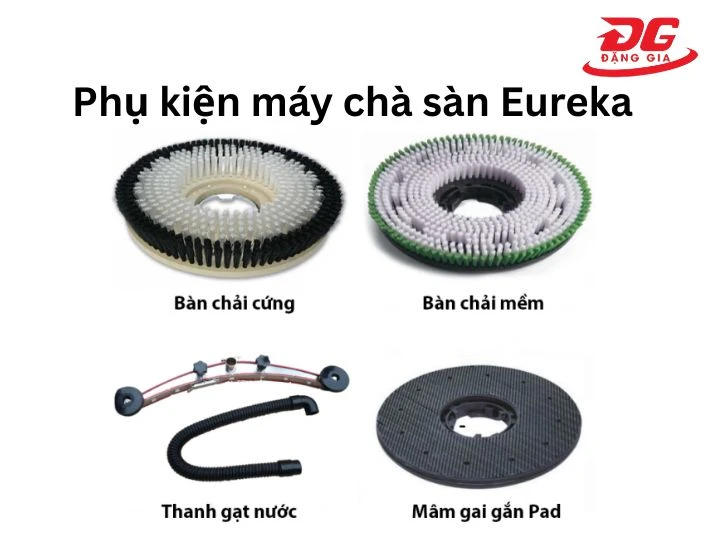 Phụ kiện máy chà sàn Eureka thay thế đơn giản, dễ tìm