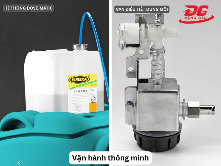 Máy chà sàn Eureka vận hành thông minh