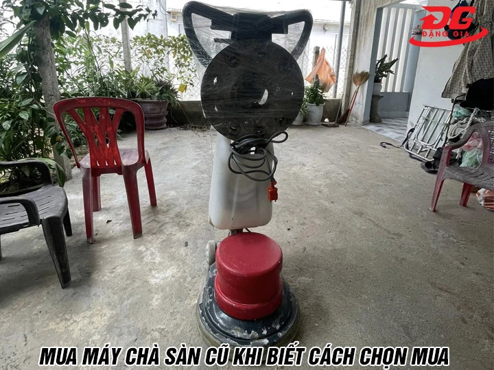 Mua thanh lý máy chà sàn cũ
