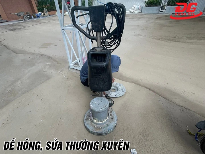 Sửa máy chà sàn cũ