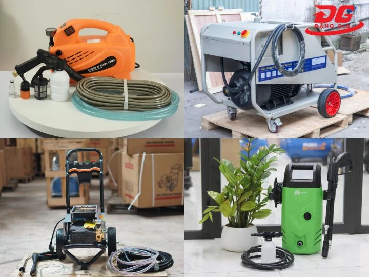 Chọn máy rửa xe Hải Phòng theo thương hiệu