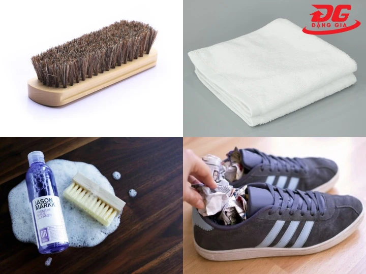 Các bước chuẩn bị khi vệ sinh giày vans