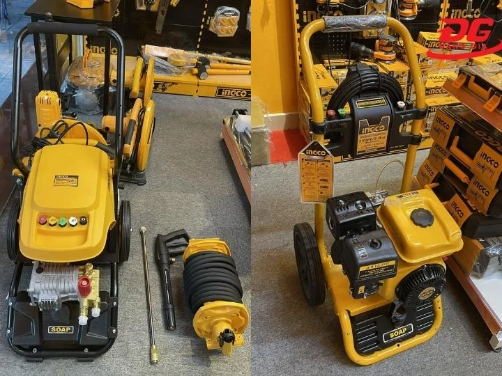 Máy rửa xe Ingco bền bỉ