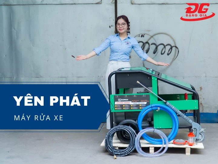 Mua máy rửa xe Hải Phòng tại Yên Phát