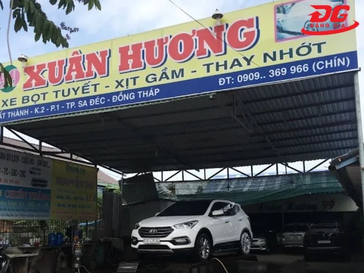 Rửa xe Đồng Tháp 99 Xuân Hương tỉ mỉ
