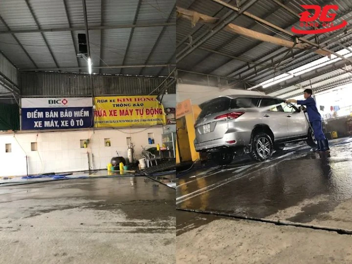 Rửa xe Đồng Tháp Kim Hồng giá rẻ