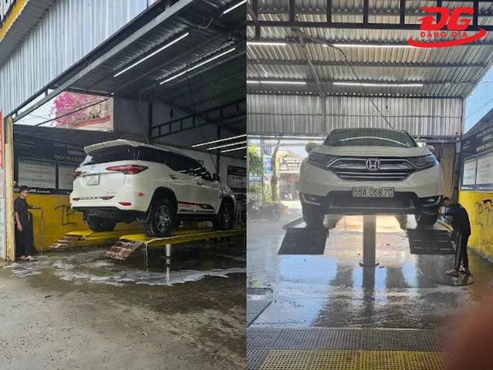 Rửa xe Đồng Tháp Nguyễn Huy tận tình