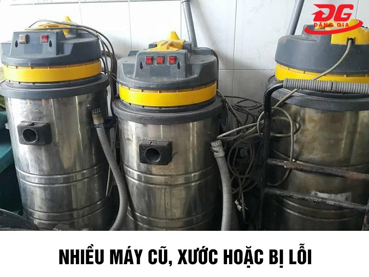 Thuê máy hút bụi công nghiệp cũ